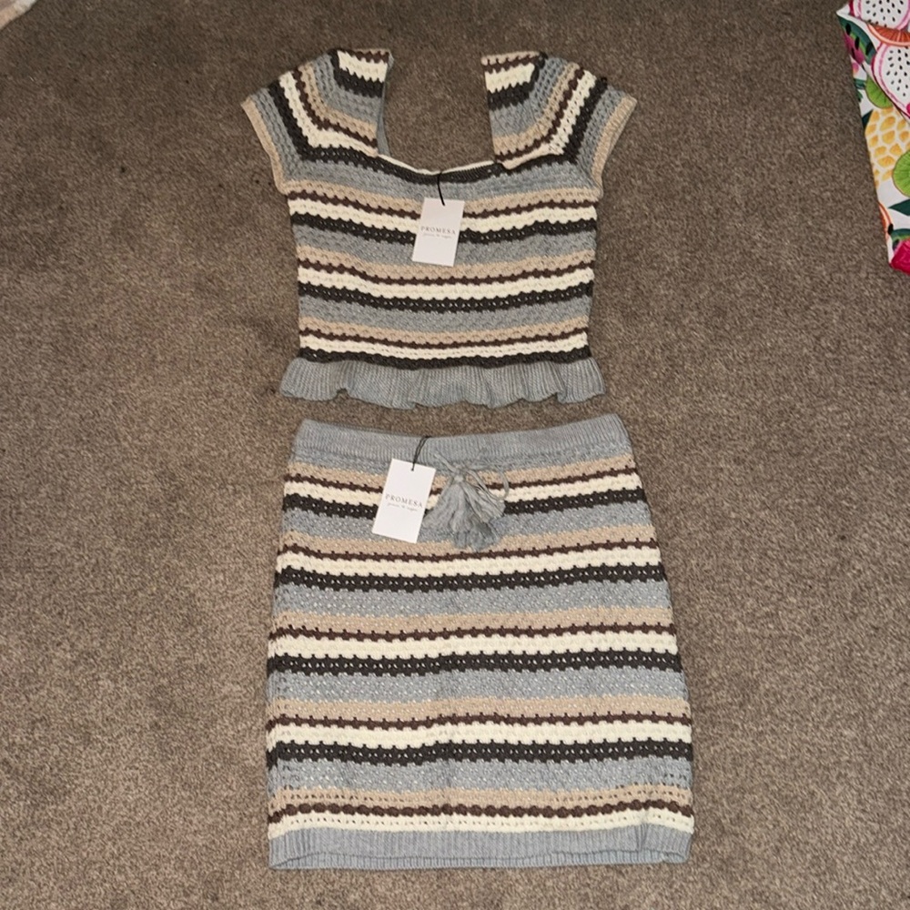 NWT Top and Skirt set. VICI purchase